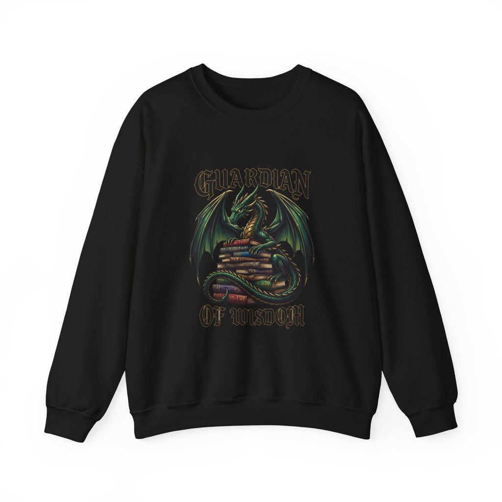 Guardian of Wisdom Dragon Sweatshirt | fantasy art, tattoo style
