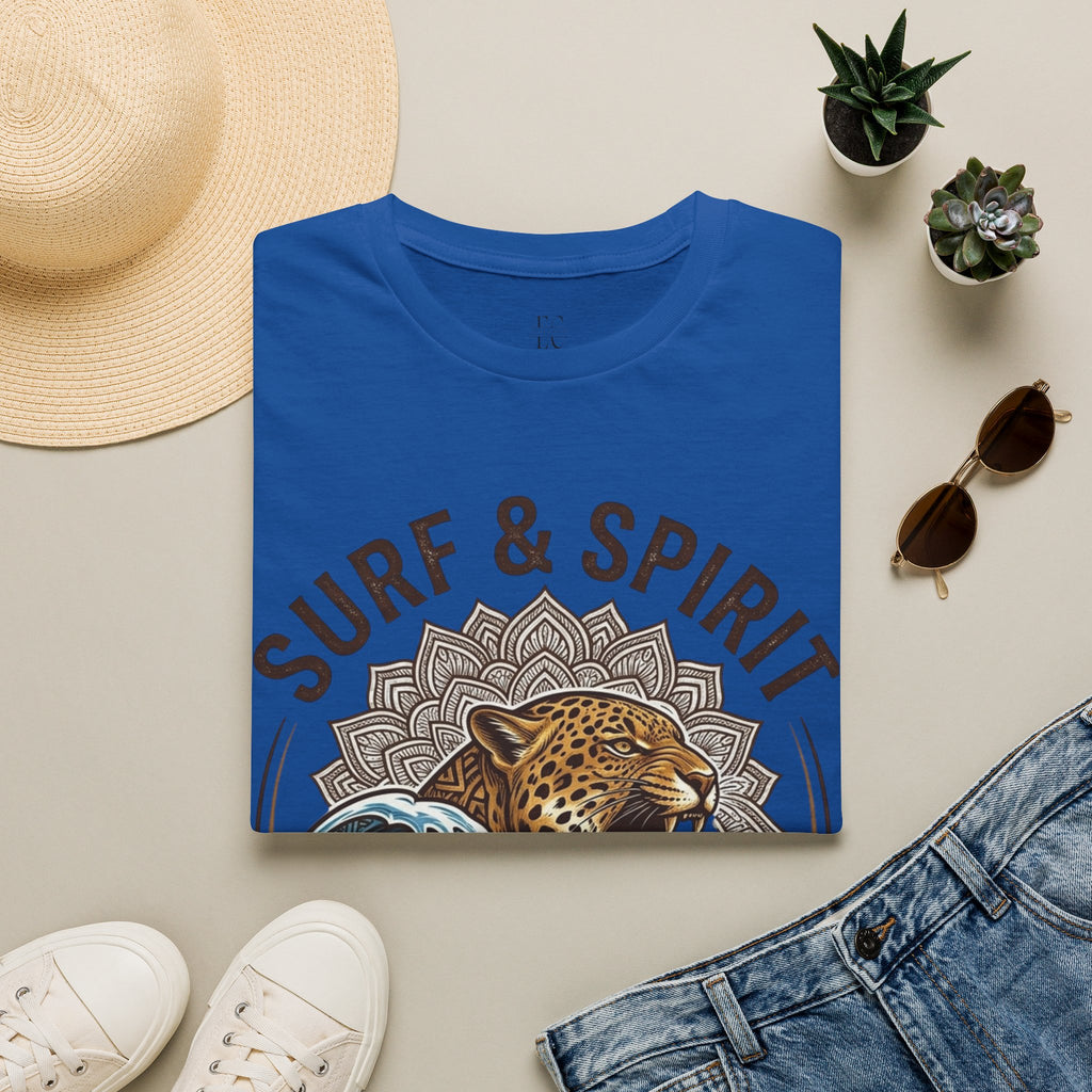 Surf & Spirit Tee — 'The Wild Coast' Jaguar Wave Graphic T-Shirt