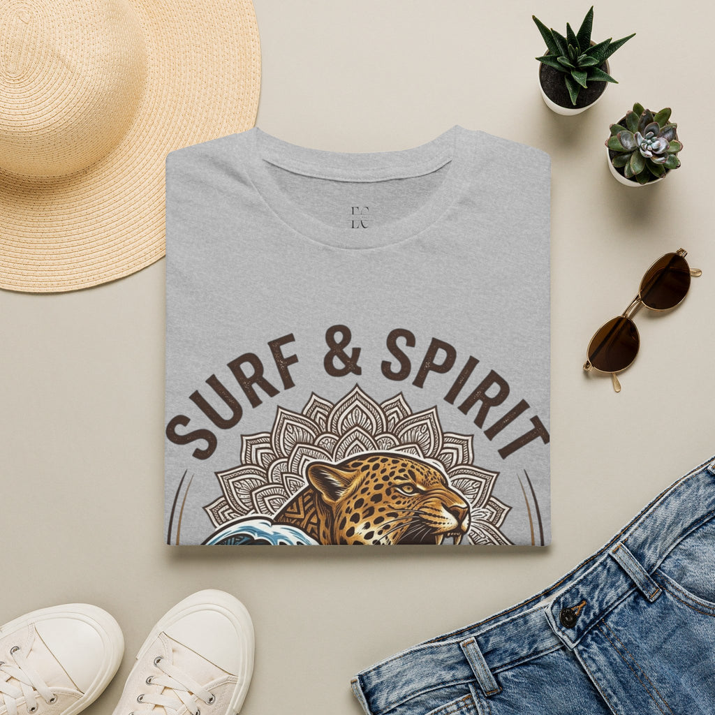 Surf & Spirit Tee — 'The Wild Coast' Jaguar Wave Graphic T-Shirt