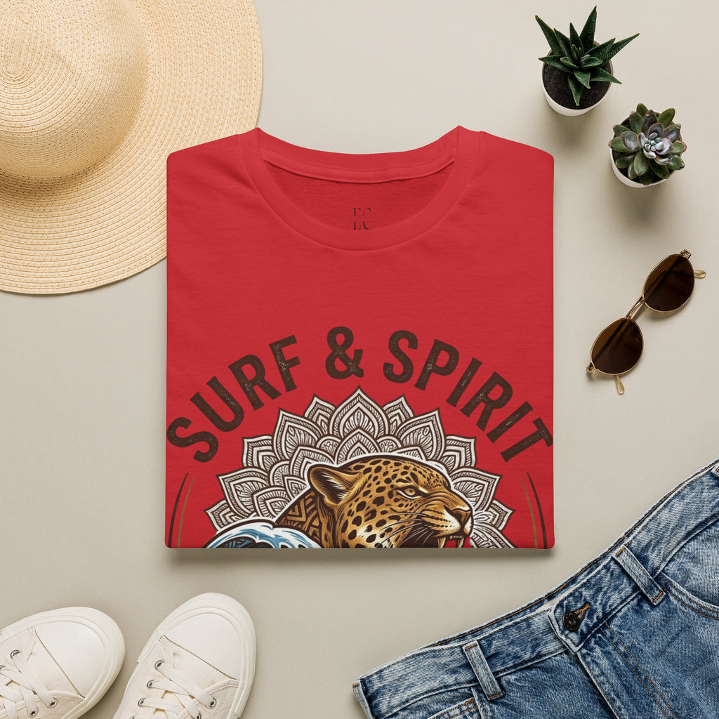 Surf & Spirit Tee — 'The Wild Coast' Jaguar Wave Graphic T-Shirt