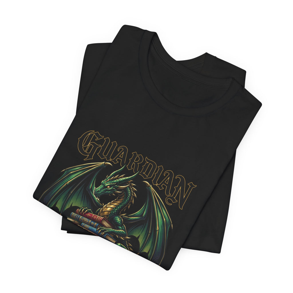 Guardian of Wisdom Dragon T-Shirt | fantasy art, tattoo style