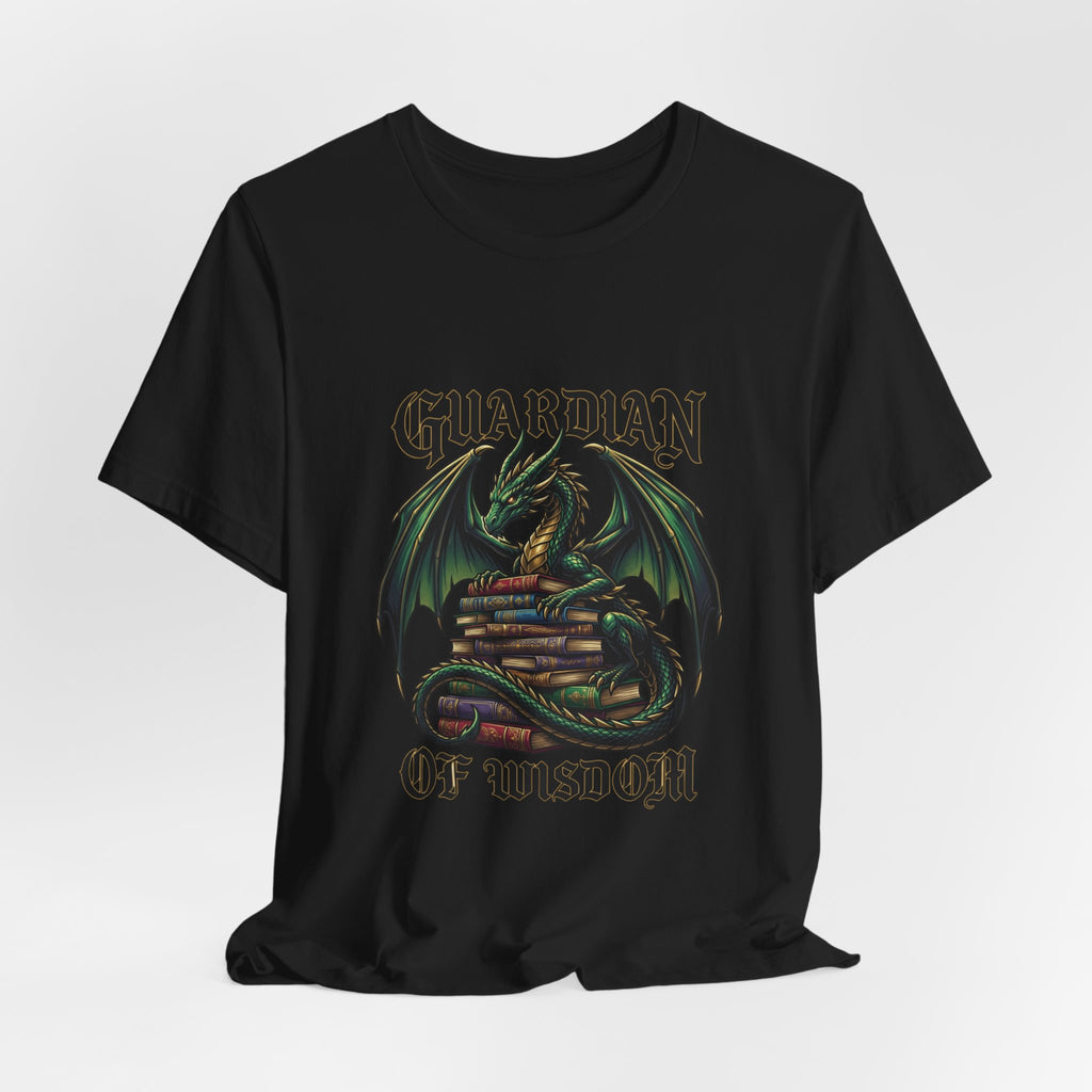 Guardian of Wisdom Dragon T-Shirt | fantasy art, tattoo style