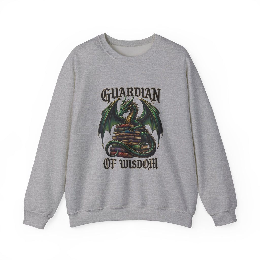 Guardian of Wisdom Dragon Sweatshirt | fantasy art, tattoo style