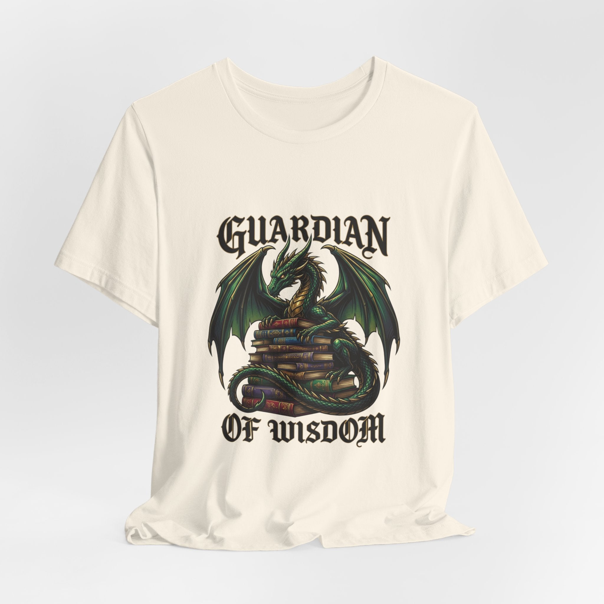 Guardian of Wisdom Dragon T-Shirt | fantasy art, tattoo style