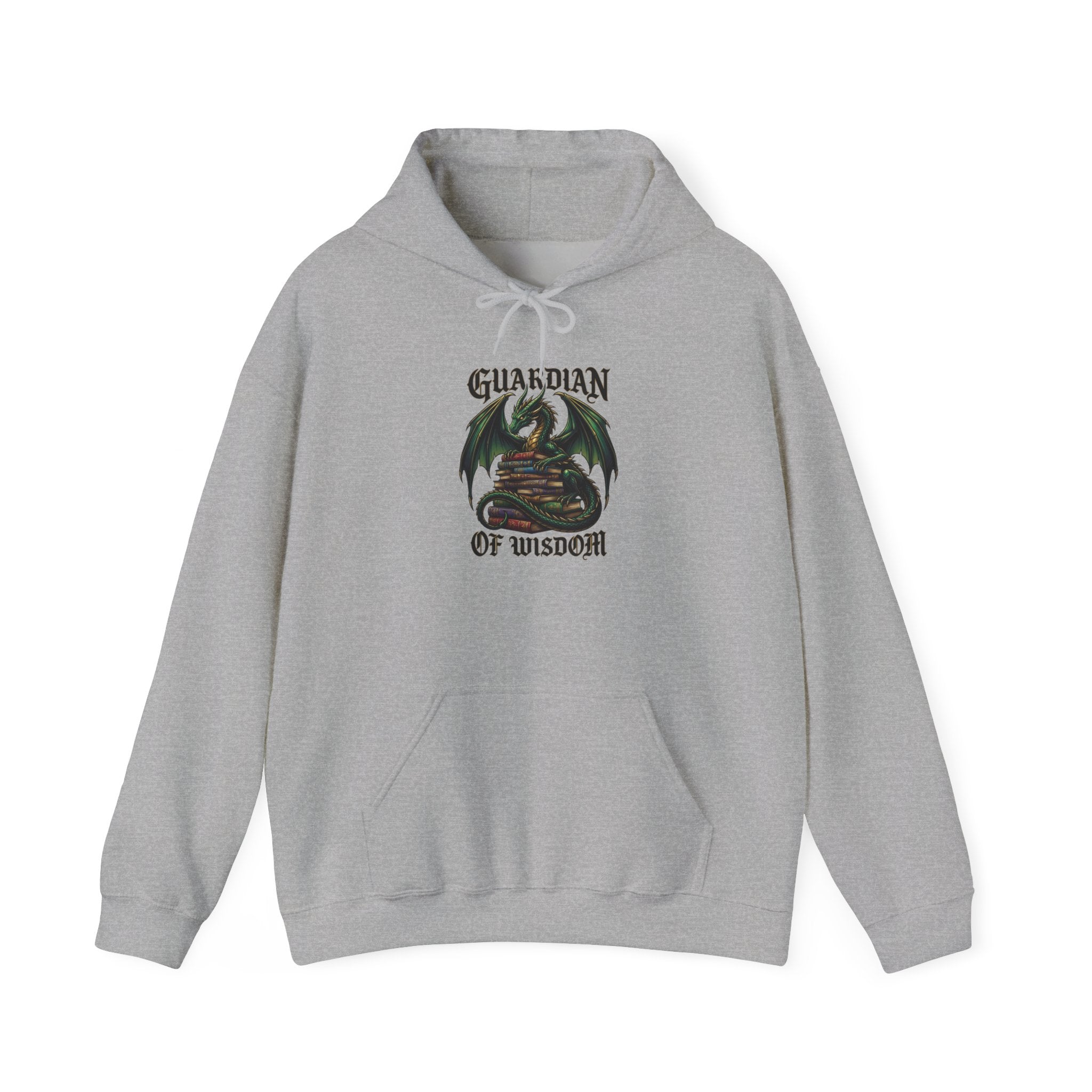 Guardian of Wisdom Dragon Hoodie | fantasy art, tattoo style