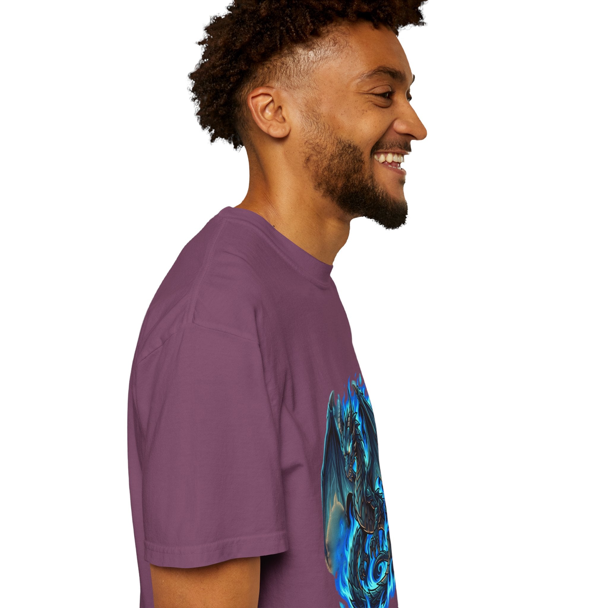 Blue Flame Dragon T-Shirt