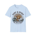 Surf & Spirit Tee — 'The Wild Coast' Jaguar Wave Graphic T-Shirt
