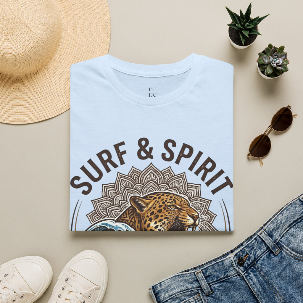 Surf & Spirit Tee — 'The Wild Coast' Jaguar Wave Graphic T-Shirt