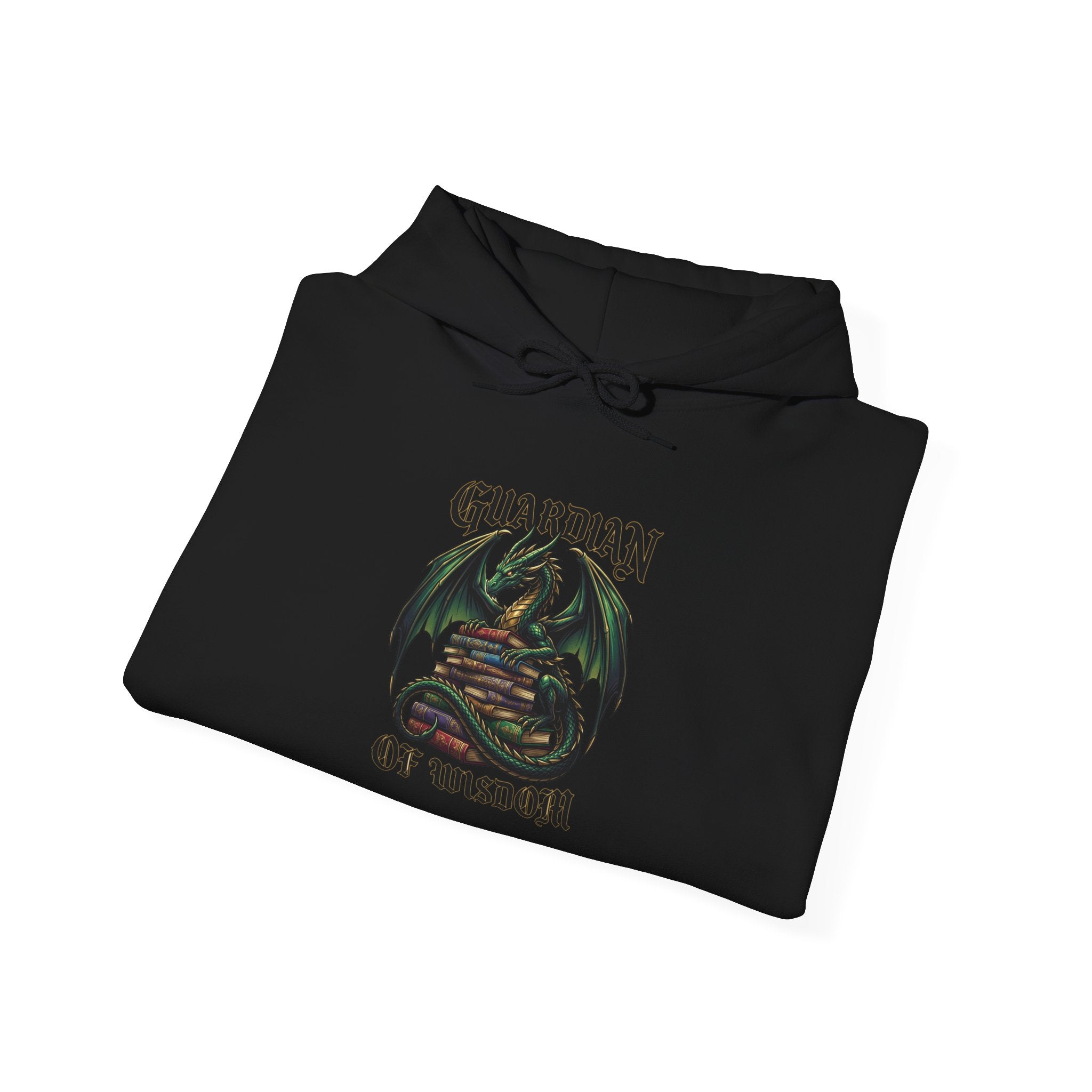 Guardian of Wisdom Dragon Hoodie | fantasy art, tattoo style
