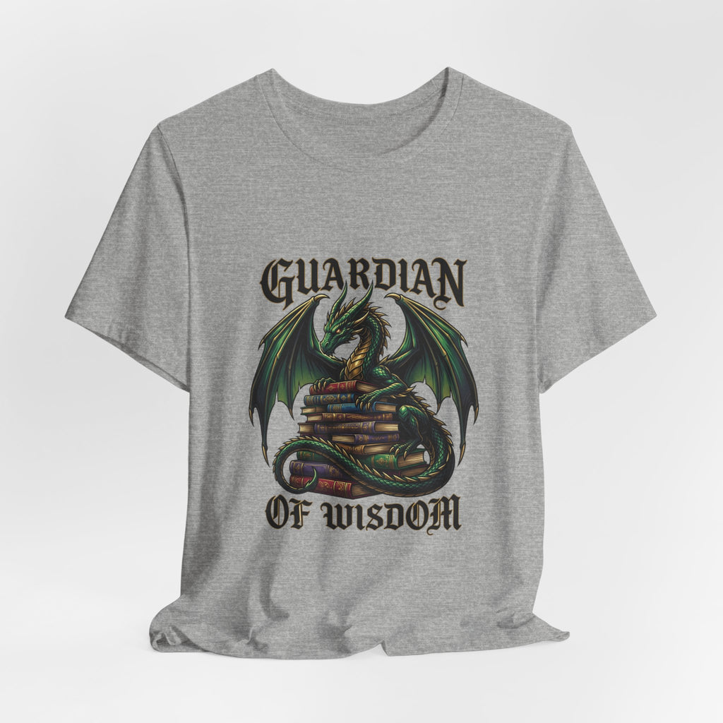 Guardian of Wisdom Dragon T-Shirt | fantasy art, tattoo style
