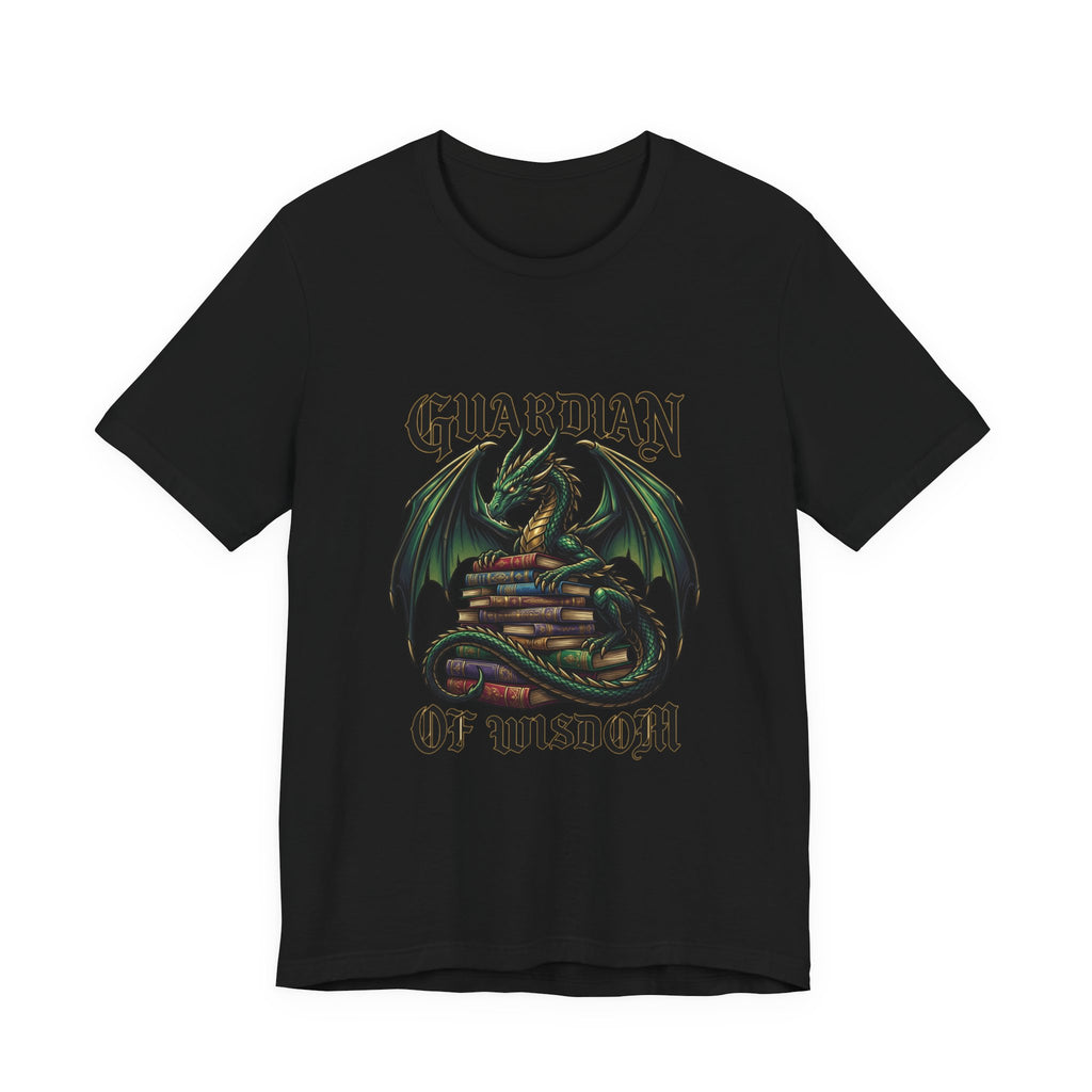 Guardian of Wisdom Dragon T-Shirt | fantasy art, tattoo style