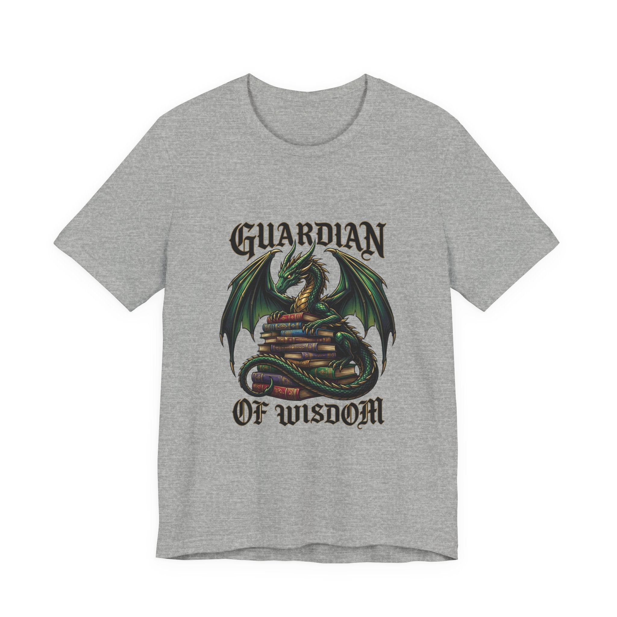 Guardian of Wisdom Dragon T-Shirt | fantasy art, tattoo style