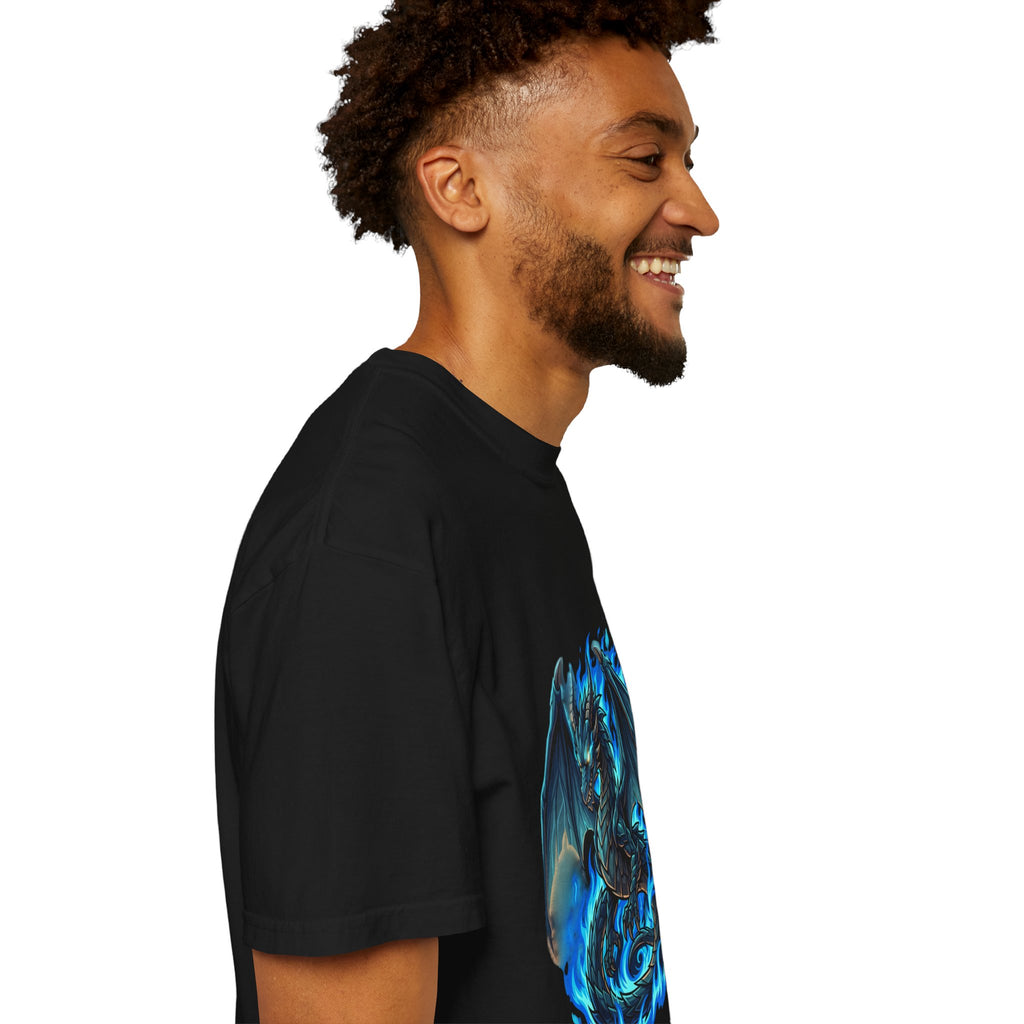 Blue Flame Dragon T-Shirt