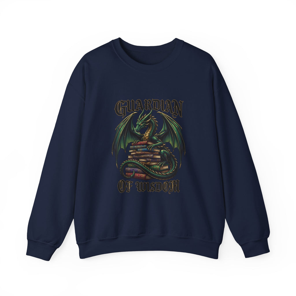 Guardian of Wisdom Dragon Sweatshirt | fantasy art, tattoo style