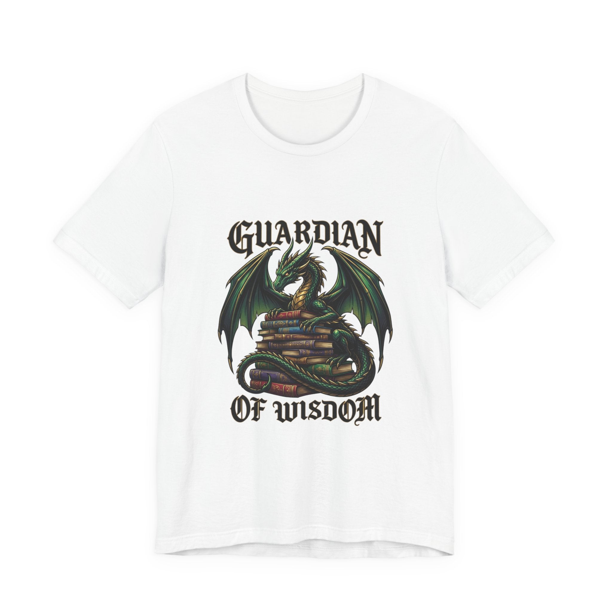 Guardian of Wisdom Dragon T-Shirt | fantasy art, tattoo style