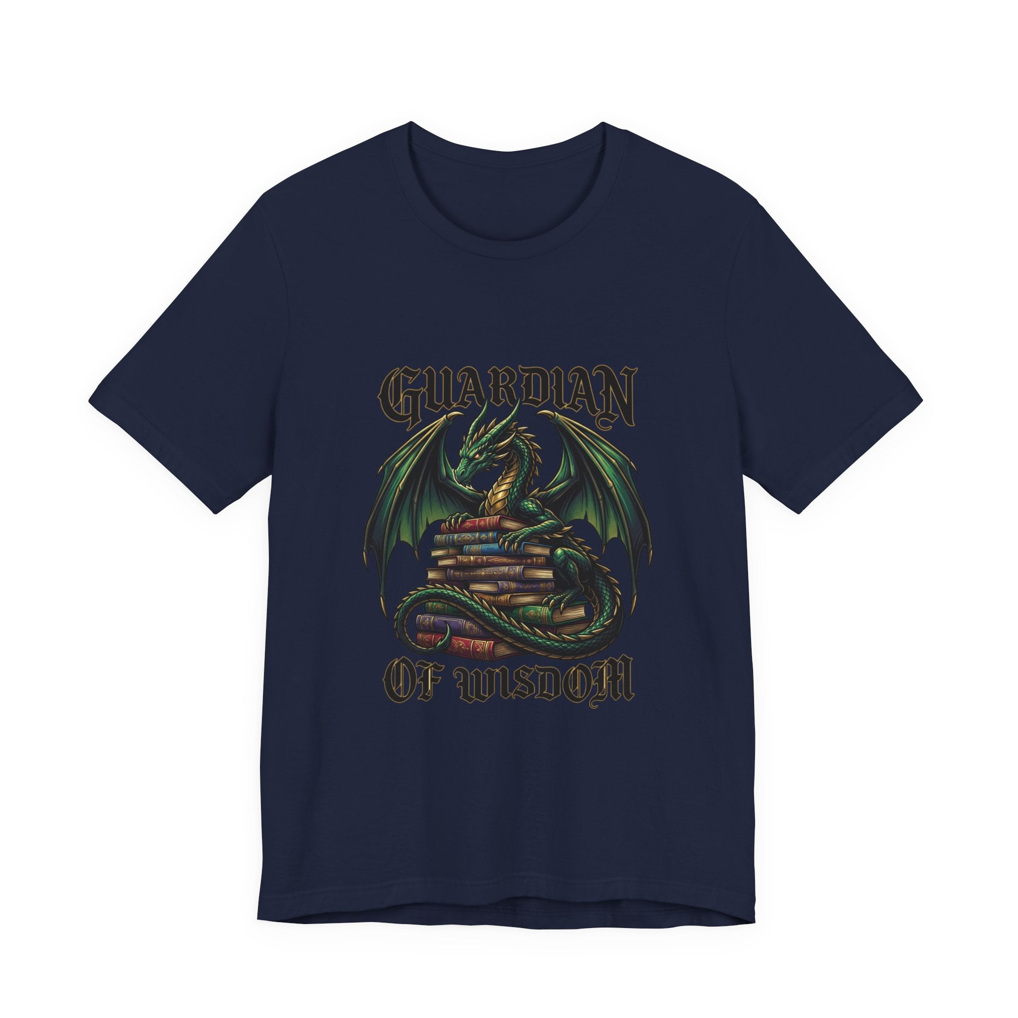 Guardian of Wisdom Dragon T-Shirt | fantasy art, tattoo style